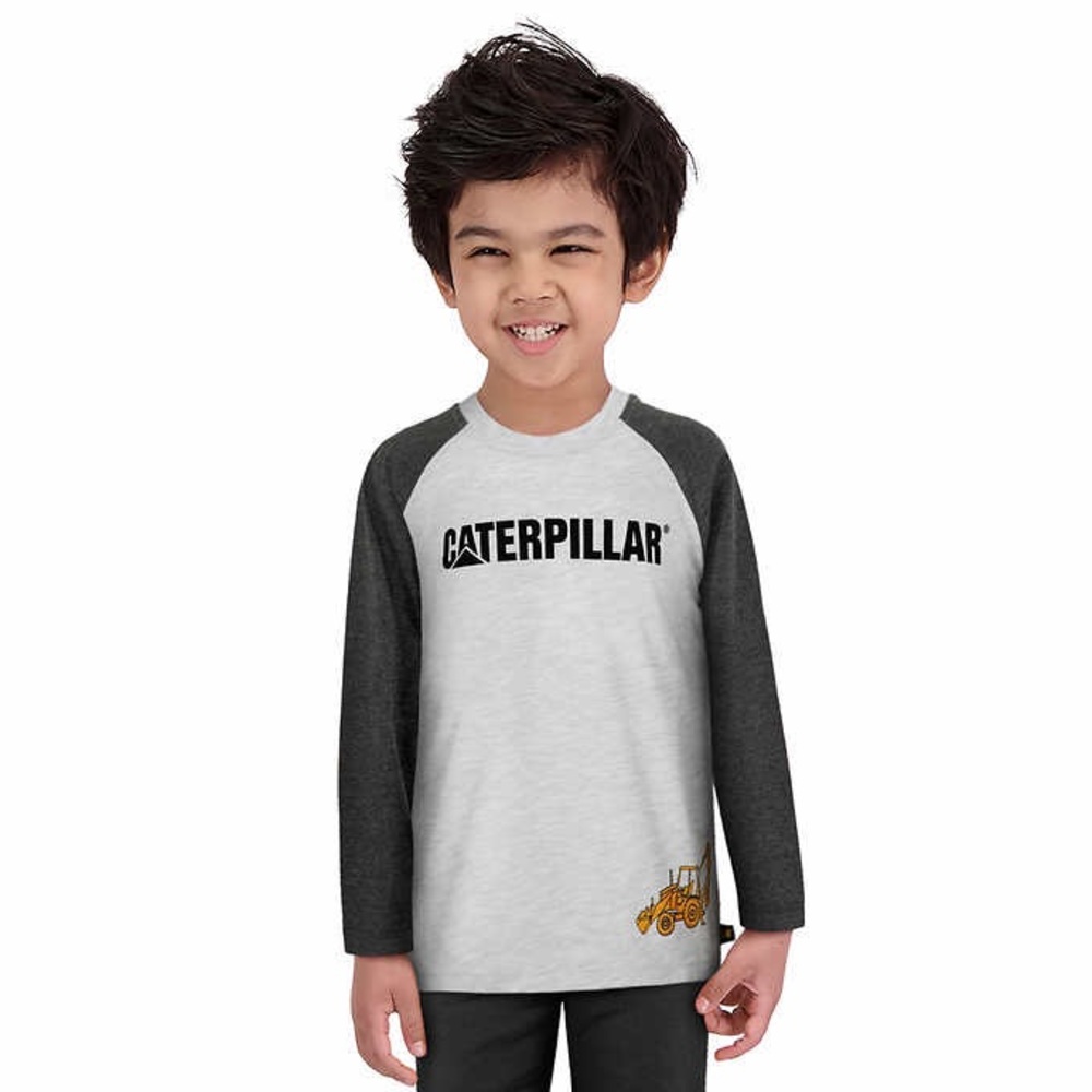 Caterpillar 2-piece Set Long Sleeve Top and Fleece Jogger Pants